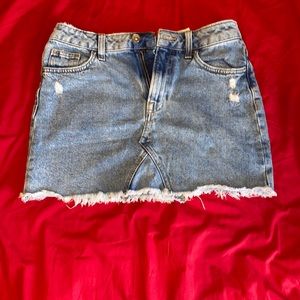 Jean skirt